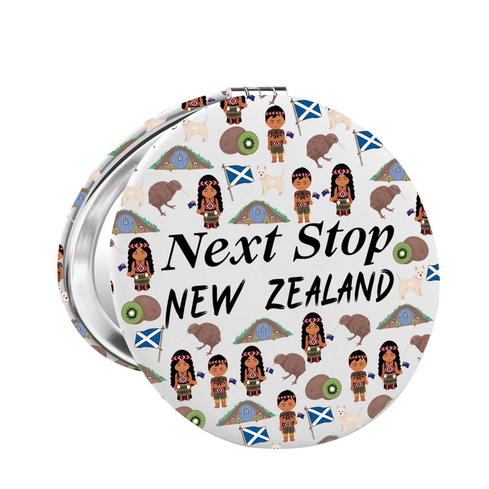 New Zealand Travel Mirror - Trip Lover and Vacation Gift - Next Stop New Zealand (New Zealand Mirror)