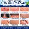Folliculitis Treatment Cream - 5% Benzoyl Peroxide Treatment for Scalp, Body & Back Bumps, Fast-Acting Relief Ointment for Itching, Redness & Acne, with Centella & Ceramides, Sensitive Skin, 3.53 oz view 2