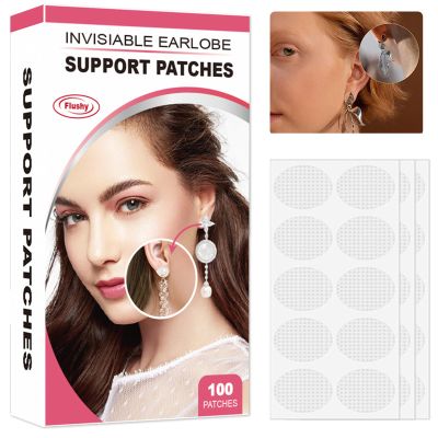 Earlobes Support Patch 100 Pcs Heavy Earring Support