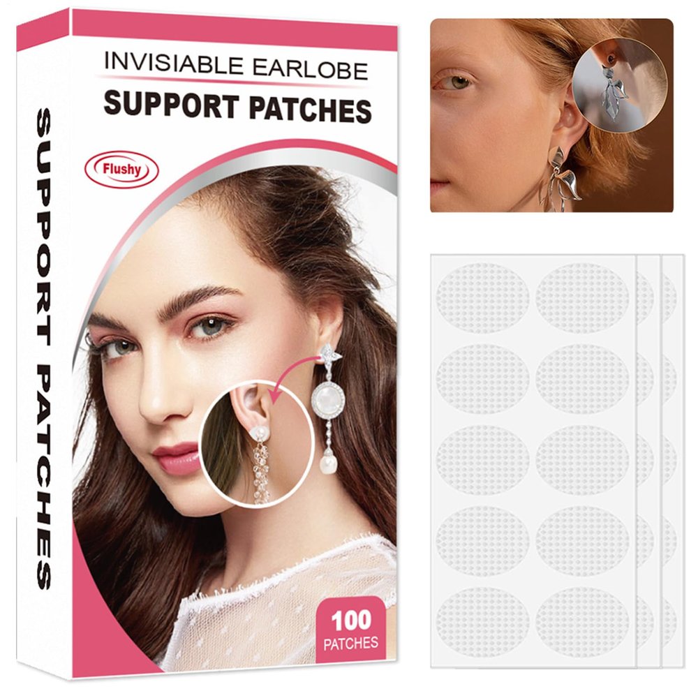 Earlobes Support Patch 100 Pcs Heavy Earring Support