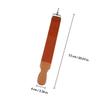minkissy Cowhide Leather Razor Strop Double-layer Sharpening Strap Barber Strop for Straight Razor Maintenance Professional Shaving Accessory view 2