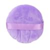 Saluaqui Big Powder Puff Body Powder Puff and Container for Wet and Dry Use Washable Soft Swansdown Ultra Large Round Loose for Makeup Luxurious Beauty Tool for Appl (Purple) view 3