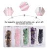 COOPHYA Glass Roller Bottles 10ml Essential Oil Empty Roll-on Bottles with Electroplated Aluminum Caps 6pcs for Travel Cosmetic Dispenser and Perfume Sample Vials view 3