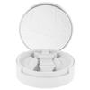 IWOWHERO False Eyelash Storage Box with Clip and Mirror, Portable Lash Extension Organizer Case, Empty Lash Tray Holder for Travel and Makeup Use view 1