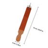 MAGICLULU Leather Razor Strop and Canvas Sharpening Strap Double-layer Barber Strop with Hanging Buckle for Straight Razor Sharpening and Shaving Accessories view 2