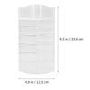 NUOBESTY Acrylic Lipstick Organizer Desktop Rotating Rack for Makeup view 2