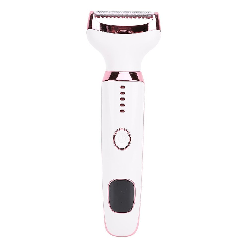 Eminchu 5 in 1 Electric Facial and Body Hair Remover, USB Charging Multifunctional Rechargeable Trimmer, LED Display Women Grooming Tool with Blades, Ideal for Eyebrow, Nose &