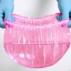 100 Pack Disposable Shower Caps, Waterproof Plastic Hair Caps for Women, Travel, Hotel, Solon (100, Pink) view 3