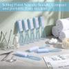 Patelai 15 Pieces Nail Brush Handle Grip for Fingernail Toe Scrub Cleaning view 3