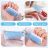 Patelai 15 Pieces Nail Brush Handle Grip for Fingernail Toe Scrub Cleaning view 4