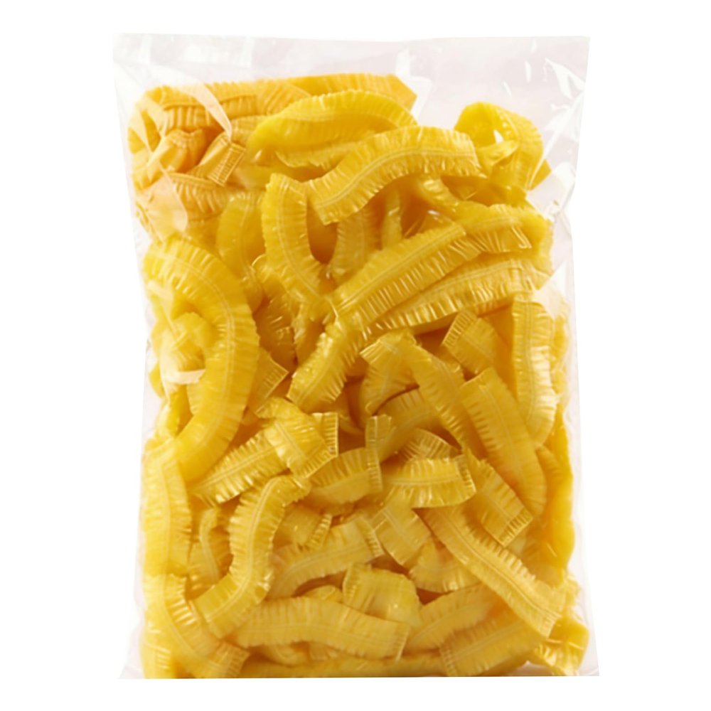 100 Pack Disposable Shower Caps, Waterproof Plastic Hair Caps for Women, Travel, Hotel, Solon (100, Yellow)