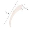 PRETYZOOM 4pcs Eyebrow Razor Set Facial Hair Shaver for Women Curved Moon and Leaf Blades Portable Facial Razors for Precise Eyebrow Grooming and Hair Removal view 2
