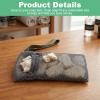 2PCS Bar Soap Pouch, Exfoliating Bath Sponge, Soap Bags, Body Scrubber Shower Sponge Loofah, Lathering Wash Bag for Body Washing, Deep Exfoliating, Travel with Quick-Dry Mesh view 3