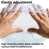 100 Pack Disposable Shower Caps, Waterproof Plastic Hair Caps for Women, Travel, Hotel, Solon (100, Clear) view 4