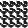 30pcs Plastic Pump Head Closures for Cleansing Oil Bottles Black view 1