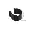 30pcs Plastic Pump Head Closures for Cleansing Oil Bottles Black view 2