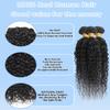 Water Wave Human Hair Bundles Curly Bundles Human Hair for Women 12A view 3