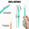 Women's Dermaplane Razor Eyebrow Razor with Blade Cover Face Razors for Women & Men Face Shaver Peach Fuzz Remover view 2