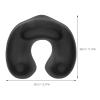 Hairdressing Neck Tray for Perm, Sponge, Dual-Sided Black White view 2