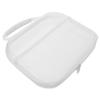 MAGICLULU Hard Shell Makeup Travel Bag Set, Zippered Plastic Cosmetic Organizer Box, Medium 25x20x5cm, Portable Toiletry Storage for Home and Trip view 1