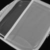 MAGICLULU Hard Shell Makeup Travel Bag Set, Zippered Plastic Cosmetic Organizer Box, Medium 25x20x5cm, Portable Toiletry Storage for Home and Trip view 3