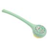 BCOATH Long Handled Body Scrub Brush for Shower with Soft Bristles, Exfoliating Bath Back Scrubber for Women, Green Bathing Accessory for Deep Cleansing and Foot Care view 1