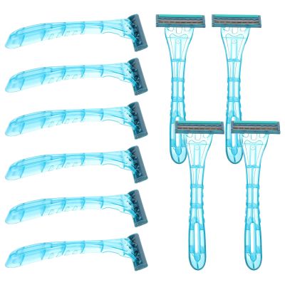 MAGICLULU Disposable Shavers for Men and Women 20pcs Manual Beard and Body Razors with Safety Blades, Portable Hair Remover for Travel, Hotel, and Home Use