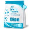 Essentials 360 Micro Towels, Compressed Washcloths, 150 Count view 1