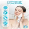 Essentials 360 Micro Towels, Compressed Washcloths, 150 Count view 2
