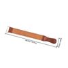 SOLUSTRE Double-sided Razor Strop Leather Sharpening Strap for Straight Razors, Manual Shaver Sharpener Tool with Buckle, Home Use Barber Strop for Precision Shaving Maintenance view 2