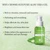 Aloderma Pure Aloe Vera Gel Made within 12 Hours of Harvest with 99% Organic Aloe Vera for Easy Travel Size for Body, Face, & Scalp, Cooling, Soothing Relief for Skin & Sunburn, 3blts view 2