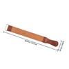 OSALADI Double-sided Leather Razor Strop Sharpening Strap for Home Use Shaver, Straight Razor Holder with Buckle, Convenient Hair Removal Tool for Mens Shaving Accessories view 2