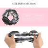 Three Pelicans Scrunchies Cute Soft Hair Ties for Women No Damage SnagFree Scrunchies Stretchy Decorative Hair Bands for Thick Curly Medium Thin Fine Hair Pigtails view 2