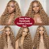 Ustar Deep Wave Human Crochet Hair(#27-220g, 22 Inch) view 4