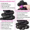 12A Human Hair Bundles 18 20 22 22 Inch Body Wave Bundles Human Hair view 2