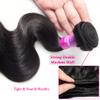 12A Human Hair Bundles 18 20 22 22 Inch Body Wave Bundles Human Hair view 4