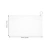 FRCOLOR 50pcs Small Matte Zipper Pouches 24x15cm Sealable Makeup Bags for Women Travel Toiletry Organizer Underwear Storage view 2