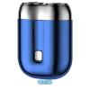 Tressify Portable Electric Shaver For Men, Blue Dual-Head With Usb Charging, Waterproof, Compact, Travel Friendly, Low Noise, Gift Idea view 2