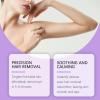 Gentle Body Hair Removal Cream, Painless Depilatory Cream, Fast Hair Removal, Soothes and Moisturizes Skin with Spatula Applicator, Suitable for Legs, Arms and Bikini Areas, 3.53 Oz view 3