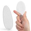 2 Pack Foot File Callus Remover for Hard Skin, Cracked Heels, Foot File with Nano-Level Grinding Points, Foots Care Pedicure Tool, Immediately Reduces calluses and Corns (Transparent) view 1