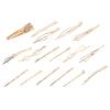 LIFKICH 17pcs Geometric Pearl Hair Clips Set Metal Snap Barrettes for Women Stylish Hair Accessories for Daily Use and Special Occasions view 1