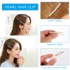LIFKICH 17pcs Geometric Pearl Hair Clips Set Metal Snap Barrettes for Women Stylish Hair Accessories for Daily Use and Special Occasions view 3