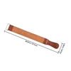 JOINPAYA Two-sided Leather Razor Strop Strap for Shaving, Practical Barber Sharpening Tool for Home Use, Brown Hair Cutting Accessory Suitable for Straight Razors and Professional Shavers view 2