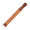 VILLFUL Razor Strop Leather Sharpening Strap Double-sided with Buckle Brown Shaver Strop for Mens Straight Razor Hair Removal and Barber Use view 1