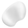 COOPHYA Luxury 3D Bath Pillow with Suction Cups, Non-Slip Bathtub Headrest Cushion, Comfortable Bathroom Pillow for Tub Relaxation and Spa Use, White view 1
