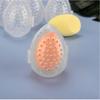 4 Pack Teardrop-Shaped Breathable Makeup Sponge Case Protective Plastic Travel Blender Holder Cosmetic Egg Storage Container For Women Clever fashion view 3