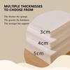 Thick 3cm(s),180 * 60cm,LDLCYCN Foam Massage Table Mattress Pad with Face Hole Thicken 3/4/5Cm Soft Comfortable Spa Bed Pad Lash Bed Topper for Beauty Salon Spa Square Round Trapezoidal Head view 3