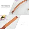 Operitacx Manual Razor Strop Double-sided Leather Sharpening Strap for Straight Razor Barber Shaver Sharpener Household Hair Removal Tool Brown view 3