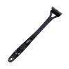 HETHLIF Back Hair Removal Trimmer Manual Long Handle Foldable Body Hair Trimmer for Men with 3 Layers Cutter 44cm Total Length ABS Material view 4