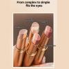 MylingKorm 3-in-1 Waterproof Eyeshadow Stick, Tri-Color Gradient Cream Shadow Pencil for Women, Long-Lasting Shimmer & Highlighter, Easy to Blend Crease-Resistant (01) view 4